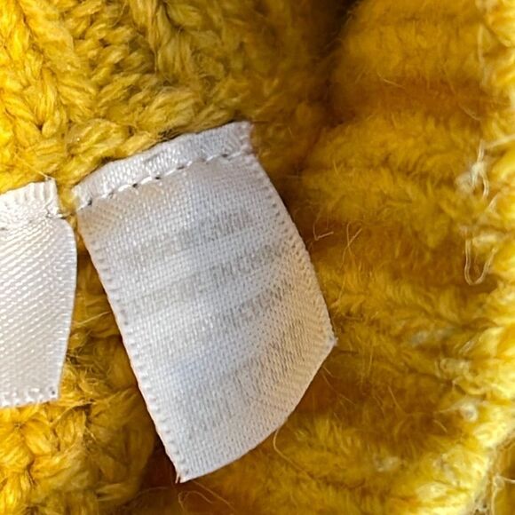 RD Style Womens Pullover Sweater Acrylic Blend Turtleneck‎ Knit Yellow Size XS - Picture 7 of 11